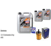 SCT Inspección Set 7L Liqui Moly Top Tec 4200 5W-30 Para VW Touran 2.0 TDI 16V