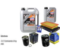 Sct Inspección Set Liqui Moly 6L 5W-30 para Nissan Vanette Cargo Caja 2.3