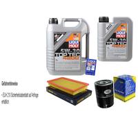 Sct Inspección Set Liqui Moly 6L 5W-30 para Nissan Vanette Cargo Caja
