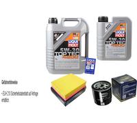 SCT Inspección Set Liqui Moly 6L 5W-30 Para Opel Frontera A Sport 2.0i 2.2i