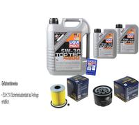 SCT Inspección Set Liqui Moly 7L 5W-30 Para Suzuki Grand Vitara II 1.9 DDIS
