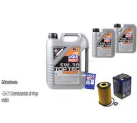 SCT Inspección Set Liqui Moly 7L 5W-30 Para VW Touran 2.0 TDI 16V Passat