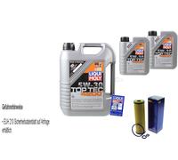 SCT Inspección Set Liqui Moly Top Tec 4200 7L 5W-30 Para Mercedes C-Klasse SLK
