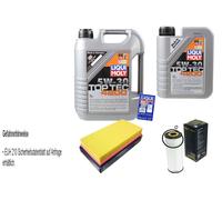 SCT Inspección Set Liqui Moly Top Tec 6L 5W-30 Para VW Golf IV Variant 1.9 TDI