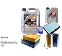 SCT Inspección Set Liqui Moly Top Tec 6L 5W-30 Para VW Passat Variant 2.5 TDI