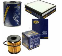 SCT Inspección Set + Motor Flush Para Ford Kuga I Focus II Turnier 2.0 TDCI