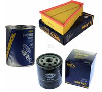 SCT Inspección Set + Motor Flush Para Ford Mondeo IV Turnier 2.0 1.6 ECOBOOST