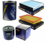 SCT Inspección Set + Motor Flush Para Nissan X-Trail 2.2 DCI 4X4 Almera Tino