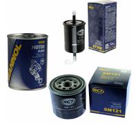 SCT Inspección Set + Motor Flush Para Opel Monterey A 3.2 Brava Pick-Up 3.2i