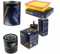 SCT Inspección Set + Motor Flush Para Peugeot 206 Hatchback 1.4i 1.1i 1.6i