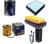 SCT Inspección Set + Motor Flush Para VW Polo 1.2 12V Seat Ibiza III Cordoba