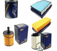 SCT Inspección Set + Motor Flush Para VW Touran 2.0 TDI 16V 1.9 Caddy III