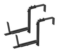 Sctecoau 2 Soportes Ajustables para Maceteros (6 A 12,5 Pulgadas) para Soportes para Jardineras, Jardineras para Ventanas, para Jardineras, Pared