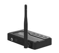 Sctecoau Adaptador de Transmisor de Audio LE Audio Bluetooth 5.3 para Auriculares de TV con Auracast LC3 Sin Pérdida para Jugar y Ver Música