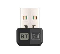 Sctecoau Adaptador USB Bluetooth 5.4 para Ordenador, Altavoz, Ratón Inalámbrico, Teclado, Receptor de Música y Transmisor Audio