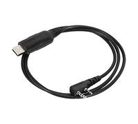Sctecoau Cable de ProgramacióN USB para UV-5R 888S para Radio Walkie Talkie Accesorios con Unidad de CD