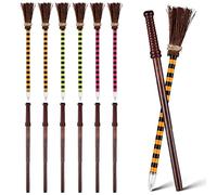 Sctecoau Juego de 12 LáPices de Varita LáPices de Escoba de de Halloween Favores de Fiesta de Tema de Halloween Favores de Relleno de Bolsas de Regalos de CumpleañOs