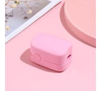 Sctecoau Mini MáQuina de Fototerapia de UñAs, Removedor Recargable Eficaz, ReparacióN de DañOs, Limpieza de UñAs, LáMpara ElectróNica, Rosa