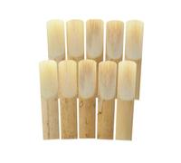Sctecoau Paquete de 10 Cañas de Saxofón Alto Fuerza 1,5 2,0 2,5 3,0 3,5 4,0 Accesorio de Piezas de Instrumentos de Viento de Madera de Caña de Saxofón