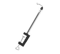 Sctecoau Soporte para Amoladora Rotativa de Eje Flexible Tipo Abrazadera, Soporte TelescóPico para EléCtrico, Soporte de Escritorio, Gancho para Banco de Trabajo