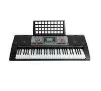SCTOU Teclado electrónico Piano Electrónico Adulto Principiante 61 Teclas Teclado De Piano con Velocidad