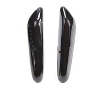 SCUASKJ 2 Luces De Posición Laterales LED Con Indicador Movimiento Agua Para E90/91/92/93/60/81/82/61 Intermitente Retrovisor(-Black A)