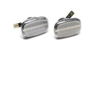 SCUASKJ Intermitente Lateral Dinámico LED Para Toyota Para Celica Para T20 23 Para Corolla Para Caldina Para Fielder Para Verso Para Runx Intermitente Retrovisor(Claro)