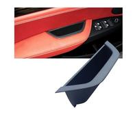 SCUASKJ Manija Puerta Interior Conductor Izquierdo Derecho Conjunto Cubierta Cuero Con Manija Puerta Interior Coche Reemplazo Para X3 X4 F25 F26 2010-2016 Maneta Puerta(Left Driver Black)