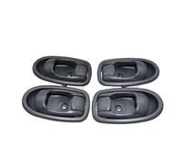 SCUASKJ Manija Puerta Interior Manija Interior De Puerta Para Hyundai Para Elantra 1996 1997 1998 1999 2000 Gris Oscuro Izquierda Derecha 4 Piezas Maneta Puerta