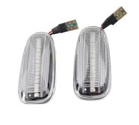 SCUASKJ Para Opel Para Zafira A (1999-2005) Y Para Astra G (1998-2009): 2 Luces De Posición Laterales LED Dinámicas Efecto Agua Intermitente Retrovisor(A)