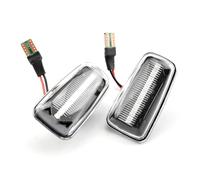 SCUASKJ Para Peugeot 306, 106, 406, 806, Para Partner Para Expert: 2 Luces Posición Laterales LED Dinámicas Con Intermitente Intermitente Retrovisor(A)