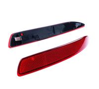 SCUASKJ Para X5 E70 2006 2007 2008 2009 2010 2011 2012 2013 2x Cubierta Lente Roja Reflector Parachoques Trasero Izquierda Y Derecha Sin Bombilla Luz advertencia