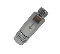 Scuba Choice Adaptador de válvula unidireccional de Buceo, M 9/6-18 a F 9/6-18