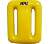 Scuba Choice Vinyl Coated Diving Weight, 3.4 lbs (1.5 kg) Durable & Compact Dive Weights for Precise Buoyancy Control - Ideal for Freediving, Spearfishing, Scuba Diving - Enhanced Stability, Yellow