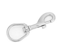 Scuba de acero inoxidable ojo de Snap diving gancho, accesorio subacuático resistente al desgaste para los buceadores (75 mm SSA-DT75W) (90 mm SSA-DT90W) (100 mm SSA-DT100W)