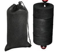 Scuba Diving Camera Float 4 Piece Foam Kit with Mesh Storage Bag