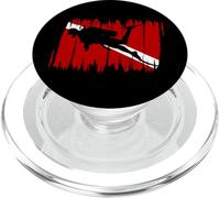 Scuba Diving Flag Gear Scuba Diving Equipment Deep Dive PopSockets PopGrip para MagSafe