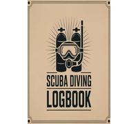 Scuba Diving Logbook for Divers: Record every dive track depth location air pressure and memories of underwater adventures