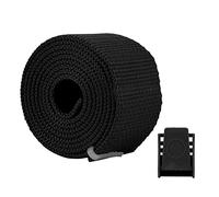 Scuba Diving Weight Belt | Quick Release Plastic Buckle for Snorkeling/Apnea Diving/Water Sports | Adjustable 152cm Polyester Belt with 4 Colors (Black)