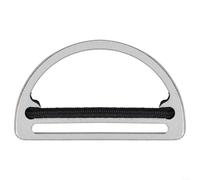Scuba Weight Belt Stopper Slider, D Ring Weight Belt Stopper For Scuba, Silver Buceo D Ring Weight Belt Keeper For Outdoor, Buceo, Navegación