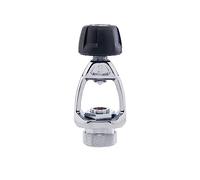 SCUBAPRO - Adaptador DIN a INT de latón para Buceo en Agua fría Unisex, Color Negro, One Size