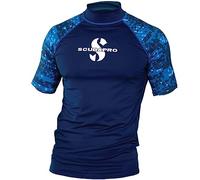 SCUBAPRO Aegean Rash Guard - Camiseta de Manga Corta para Hombre, colección 2017