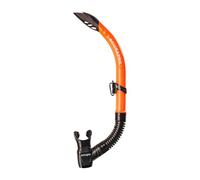 SCUBAPRO Escape Tuba Semiseco con válvula de Purga y protección contra Salpicaduras, Naranja
