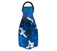 Scubapro Jet Fin W/SPRG. Bleu Camo 2XL - Juego de regulador para Buceo en Agua fría Unisex, Color Azul, XXL