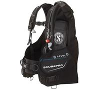Scubapro Level 2022 M W/BPI - Juego de reguladores para Buceo en Agua fría Unisex, Color Negro
