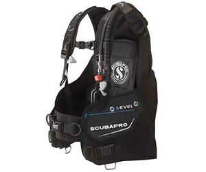 SCUBAPRO Level 2022 XS W/BPI - Juego de reguladores para Buceo en Agua fría Unisex, Color Negro