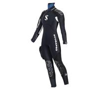 Scubapro NOVASCOTIA 7.5 Cagoule Fem XLS Water Sports, Kits, Unisex-Adult, Black/Turquoise