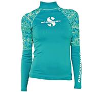 SCUBAPRO Rash Guard GRAF Carib ML F-S - Juego de reguladores para Buceo en Agua fría Unisex para Adultos, Caribbean, S