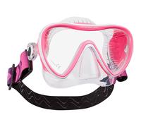 Scubapro Synergy 2 - Máscara de silicona transparente con correa cómoda, color rosa