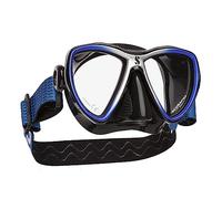 Scubapro Synergy Mini Mask BLK/BLU-SLV - Juego de reguladores para Buceo en Agua fría Unisex, Color Negro y Azul y Plateado